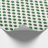 Australian Shepherd Peace Geschenkpapier (Ecke)