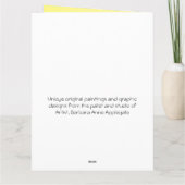 Australian Shepherd Pet Loss Beileid Big Card Karte (Rückseite)