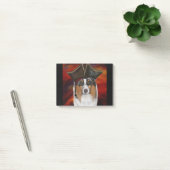 Australian Shepherd Pirate Post-it Klebezettel (Büro)