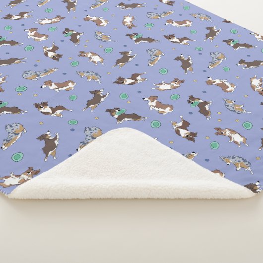 Australian Shepherd Playing Fun Sherpadecke (3/4)