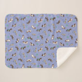 Australian Shepherd Playing Fun Sherpadecke (Vorderseite (Horizontal))