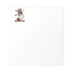 Australian Shepherd Political Humor Notizblock