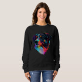 Australian Shepherd Pop Australian Shepherd Sweatshirt (Vorne ganz)
