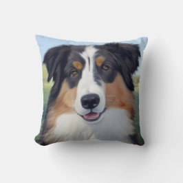 Australian Shepherd Portrait  -  Kissen