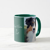 Australian Shepherd Portrait -  Tasse (VorderseiteRechts)