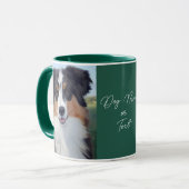 Australian Shepherd Portrait -  Tasse (Vorderseite Links)