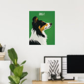 Australian Shepherd Poster (Heimbüro)