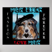 AUSTRALIAN SHEPHERD POSTER (Vorne)