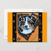 AUSTRALIAN SHEPHERD POSTKARTE (Vorne/Hinten)