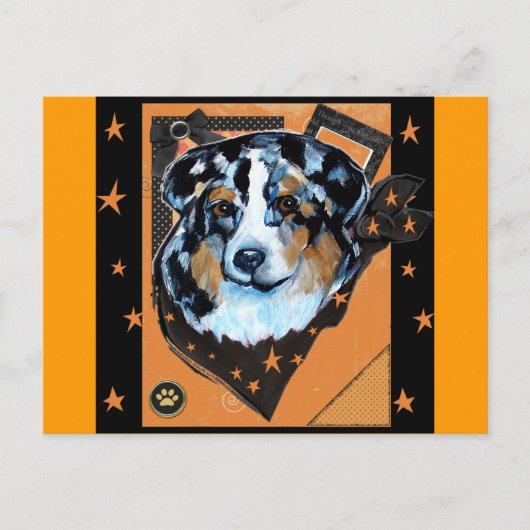 AUSTRALIAN SHEPHERD POSTKARTE (Vorderseite)