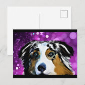 AUSTRALIAN SHEPHERD POSTKARTE (Vorne/Hinten)