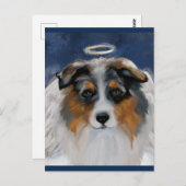 Australian Shepherd Postkarte (Vorne/Hinten)