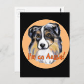 AUSTRALIAN SHEPHERD POSTKARTE (Vorne/Hinten)