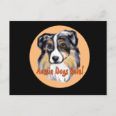 AUSTRALIAN SHEPHERD POSTKARTE (Vorderseite)