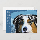 AUSTRALIAN SHEPHERD POSTKARTE (Vorne/Hinten)