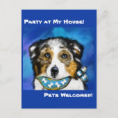 AUSTRALIAN SHEPHERD POSTKARTE (Vorderseite)