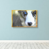 Australian Shepherd Puppy 1 Leinwanddruck (Insitu (Holzboden))