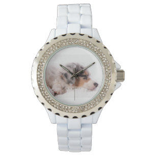 Australian shepherd Puppy Armbanduhr