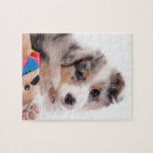 Australian shepherd Puppy Puzzle (Horizontal)