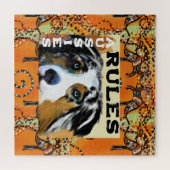 AUSTRALIAN SHEPHERD PUZZLE (Horizontal)
