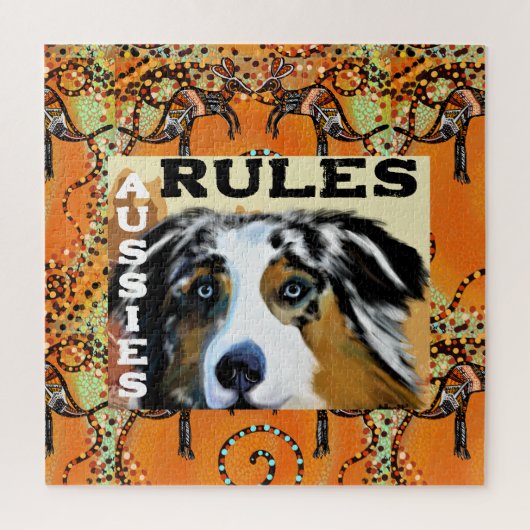 AUSTRALIAN SHEPHERD PUZZLE (Vertikal)