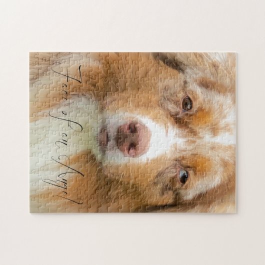 Australian Shepherd Puzzle (Horizontal)