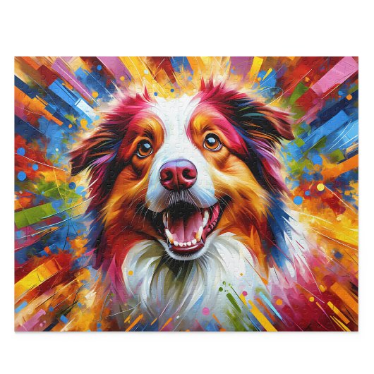 Australian Shepherd Puzzle: Red Merle Aussie Puzzle