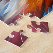 Australian Shepherd Red Tri Color Dog Acryl Puzzle (Seite)