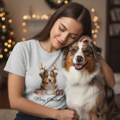 Australian Shepherd Reindeer Shepherd T-Shirt