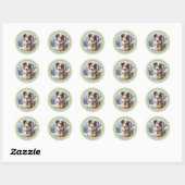 Australian Shepherd Round Stickers (Blatt)