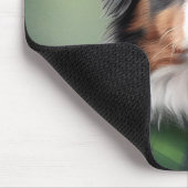 Australian Shepherd Sankt Patrick Mousepad (Ecke)