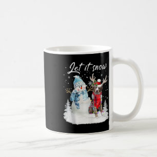 Australian Shepherd Santa Dog Christmas Snowman Xm Kaffeetasse