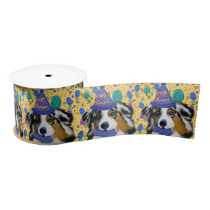 AUSTRALIAN SHEPHERD SATINBAND