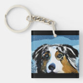 Australian Shepherd Schlüsselanhänger (Vorderseite)