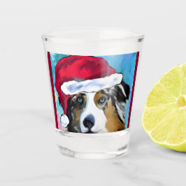 Australian Shepherd Schnapsglas