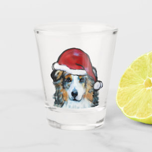 Australian Shepherd Schnapsglas