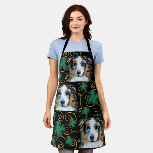 Australian Shepherd Schürze (Getragen)