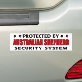 Australian Shepherd Security Autoaufkleber (Auf Auto)