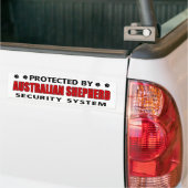 Australian Shepherd Security Autoaufkleber (Auf Lkw)