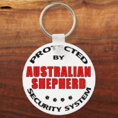 Australian Shepherd Security Schlüsselanhänger (Vorderseite)