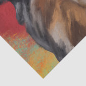 AUSTRALIAN SHEPHERD SEIDENPAPIER (Detail)