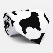 Australian Shepherd Silo Krawatte (Gerollt)