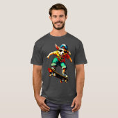 Australian Shepherd Skateboard T-Shirt (Vorne ganz)