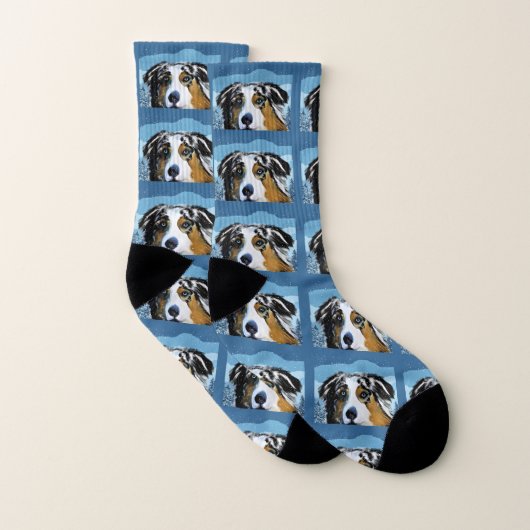 AUSTRALIAN SHEPHERD SOCKEN (Paar)
