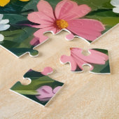 Australian Shepherd Spring Wildflower Dog Puzzle (Seite)