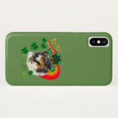 Australian Shepherd St Patricks Case-Mate iPhone Hülle (Rückseite (Horizontal))