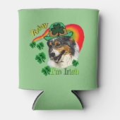 Australian Shepherd St. Patricks Day Dosenkühler (Vorderseite)