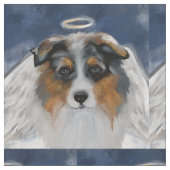 Australian Shepherd Stoff (Nahaufnahme)