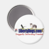 Australian Shepherd Stuff Magnet (Vorderseite/Rückseite)