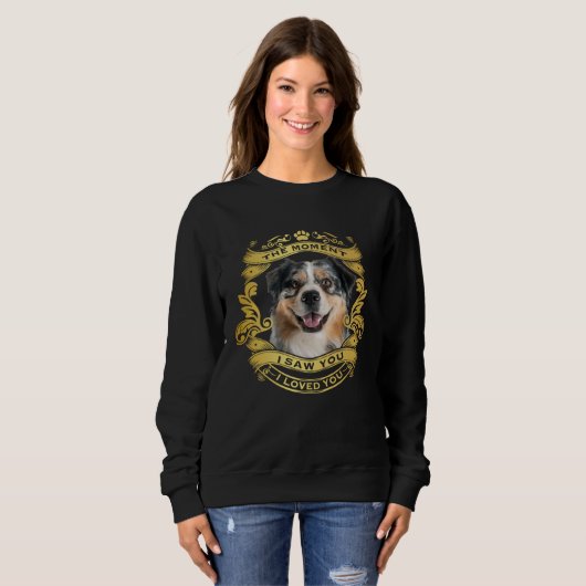 Australian Shepherd Sweatshirt (Vorne ganz)